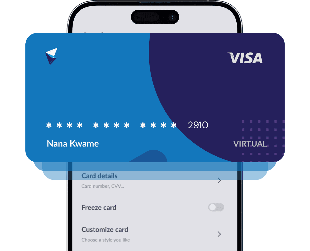 Syka virtual debit card and wallet